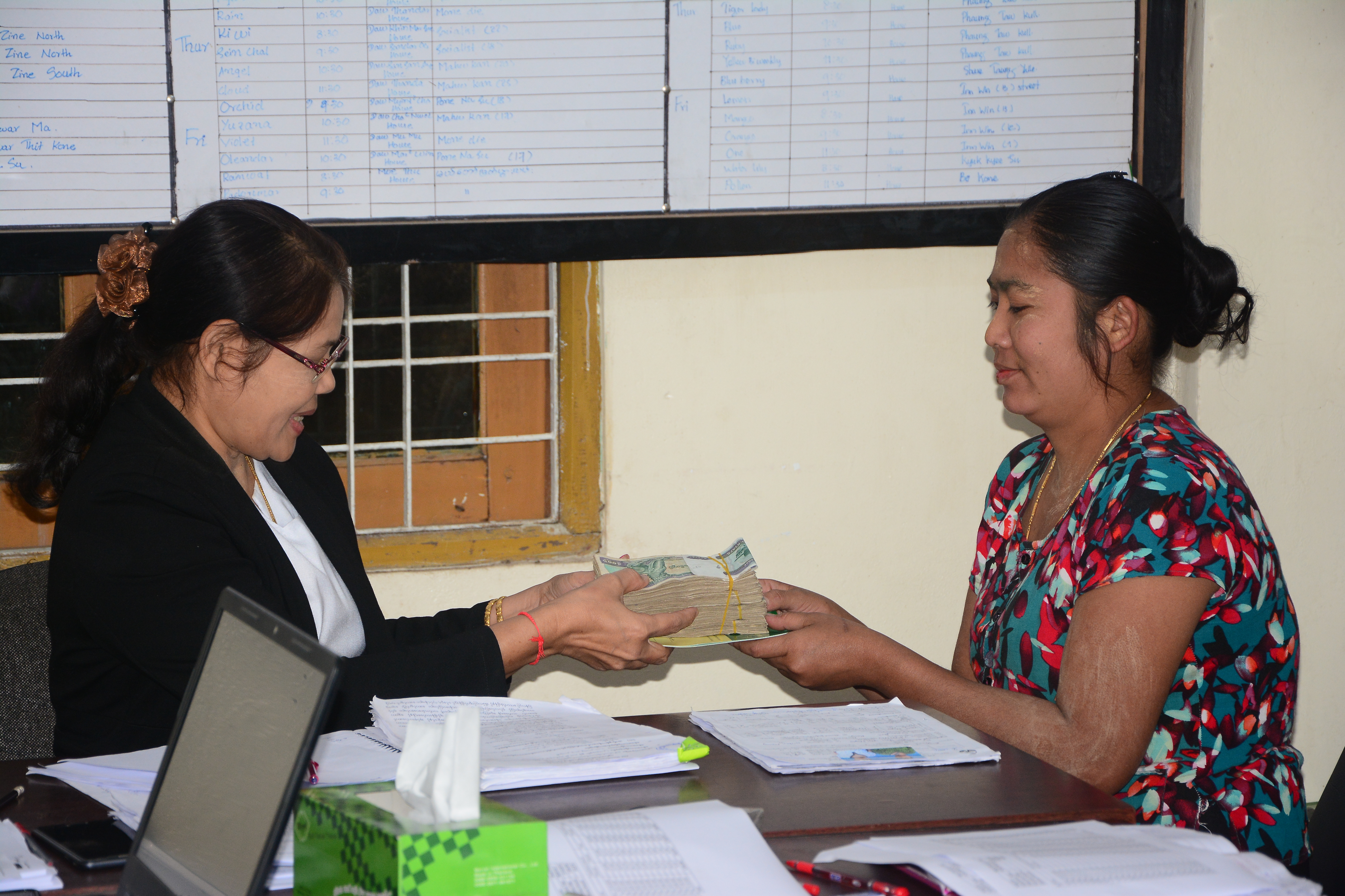 2.FRD Officer giving loan.JPG